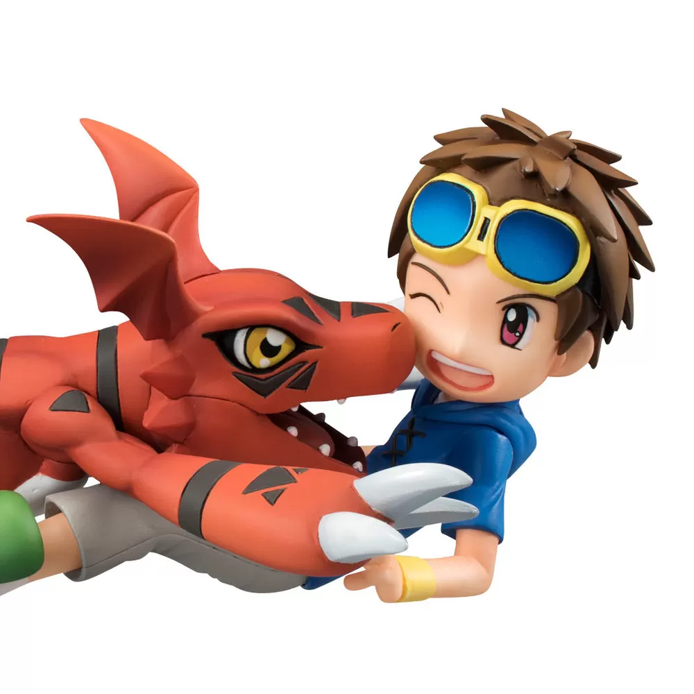 G.E.M. Series Takato Matsuda e Guilmon Digimon Tamers Figure MegaHouse