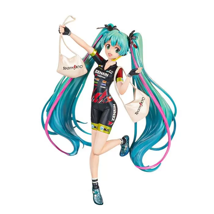 Good Smile Racing Hatsune Miku Espresto est TeamUKYO Support ver. Print&Hair Banpresto Chronicle 17cm