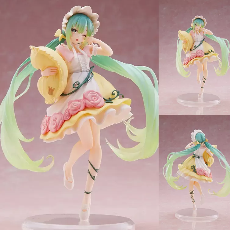 Hatsune Miku Wonderland Figure Sleeping Beauty Taito 18cm