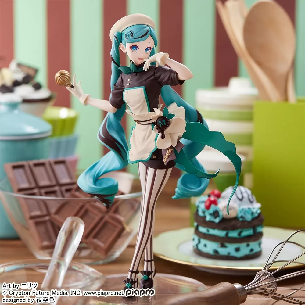 Luminasta Hatsune Miku Bitter Patissier Ver. Figure SEGA 21cm