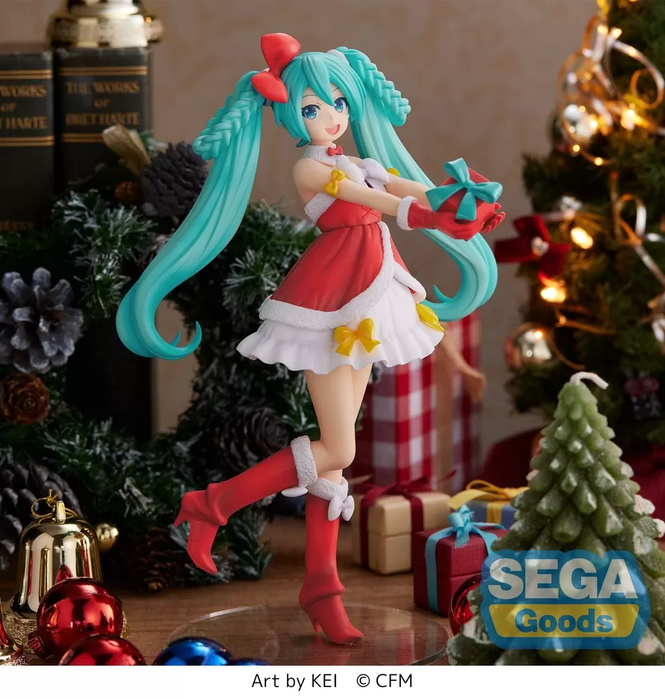 SPM Figure Hatsune Miku 2022 Christmas Ver. SEGA 21cm