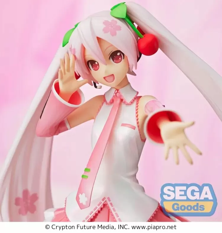 SPM Figure Sakura Miku Ver. 3 SEGA 21cm