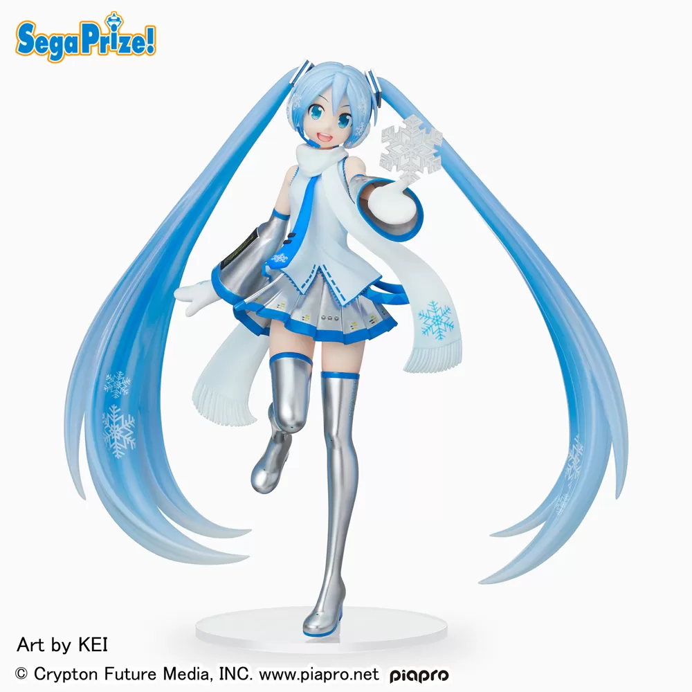 Figure Hatsune Miku SPM Snow Miku Skytown Ver. Project DIVA Arcade Future Tone SEGA 22cm