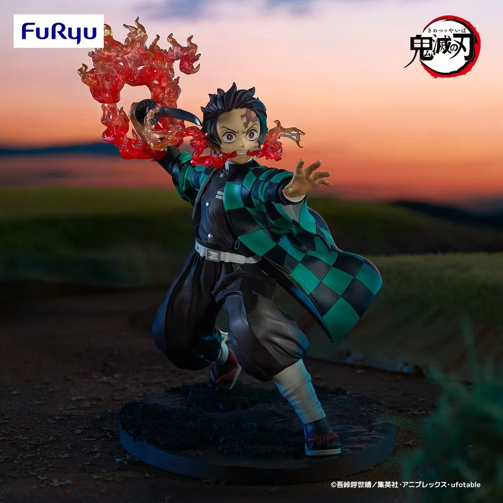 Demon Slayer Kimetsu no Yaiba Excd Creative Figure Kamado Tanjirou FuRyu 17cm