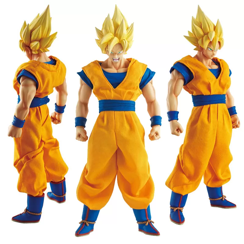 Figure Dragon Ball Dimension of DRAGONBALL Super Saiyan Son Goku MegaHouse 21cm