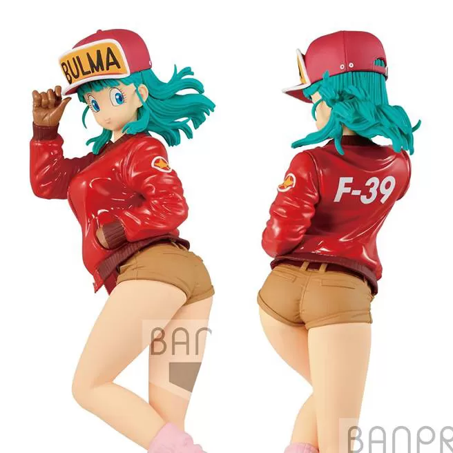 Figure Dragon Ball GLITTER  GLAMOURS Bulma Ver.1 Banpresto 25cm