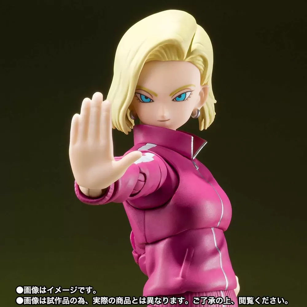 Figure Dragon Ball SHFiguarts Android 18 Universe Survival Saga Bandai Spirits 13cm