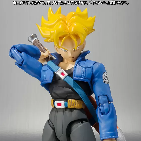 Figure Dragon Ball SHFiguarts Future Trunks Future Trunks SSJ Bandai 14cm