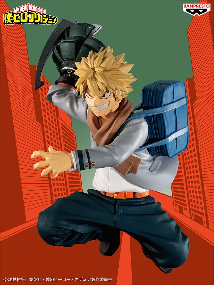 Figure My Hero Academia BRAVEGRAPH 1 Vol 3 Bakugou Katsuki Bandai Spirits 12cm