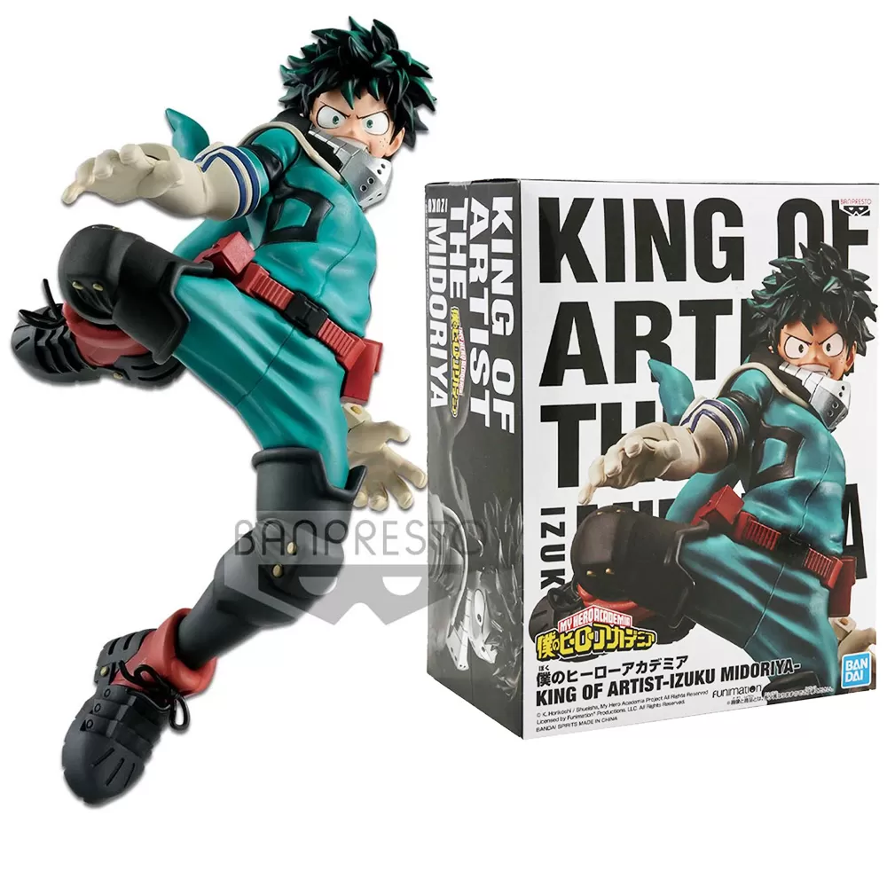 Figure My Hero Academia King of Artist Midoriya Izuku Bandai Spirits 17cm