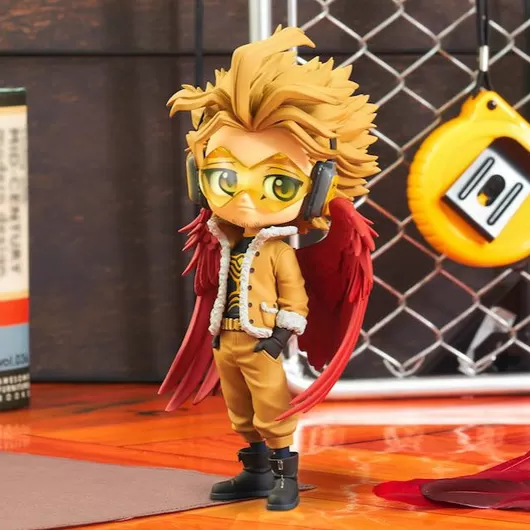 Figure My Hero Academia Q Posket Hawks Ver A Bandai Spirits 14cm