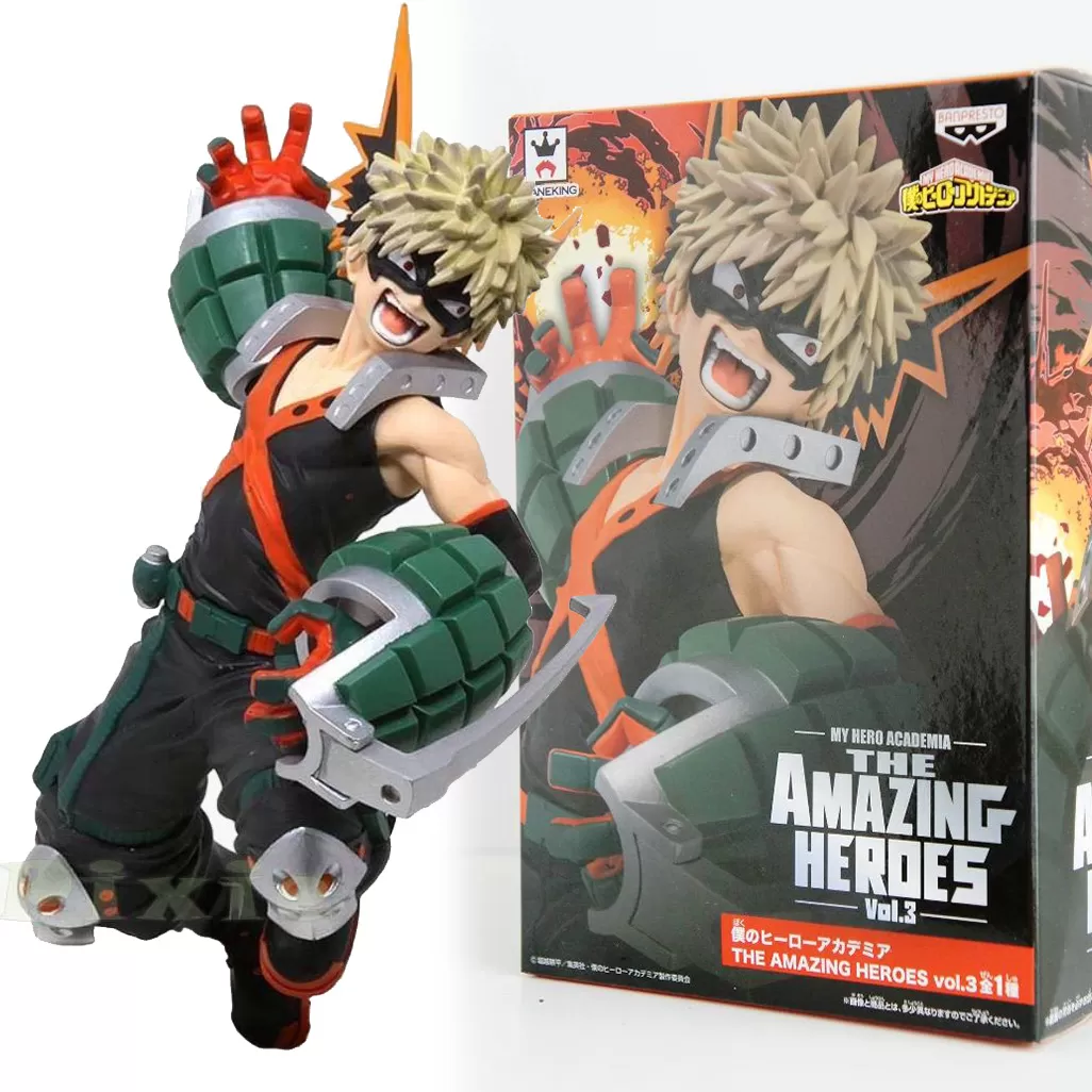 Figure My Hero Academia The Amazing Heroes Vol3 Bakugo Katsuki Banpresto 16cm