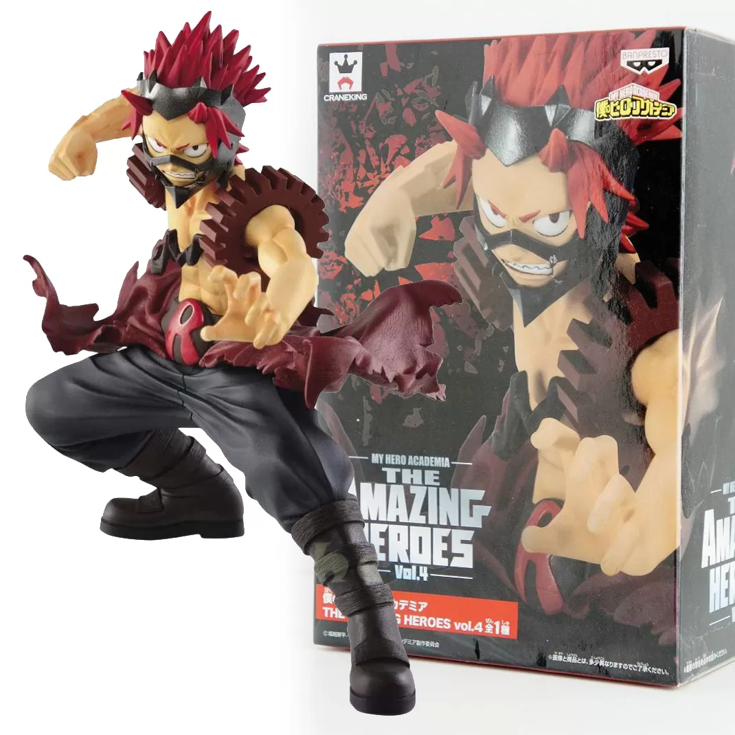 Figure My Hero Academia The Amazing Heroes Vol4 Kirishima Eijirou Banpresto 13cm