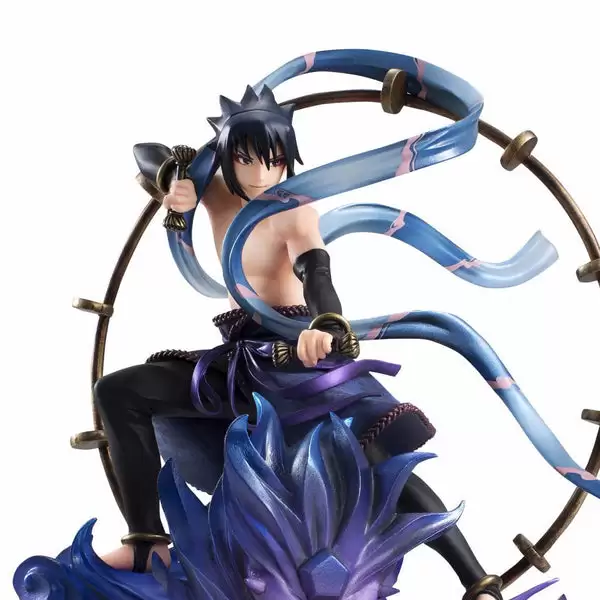 Figure Naruto G.E.M. Remix Uchiha Sasuke Raijin Ver MegaHouse 18cm