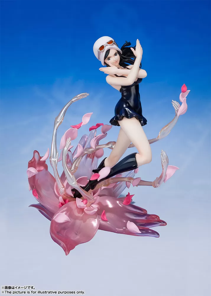 Figure One Piece Figuarts ZERO Chou Gekisen Extra Battle Nico Robin Mil Fleur Campo de Flores Ver Bandai 16cm