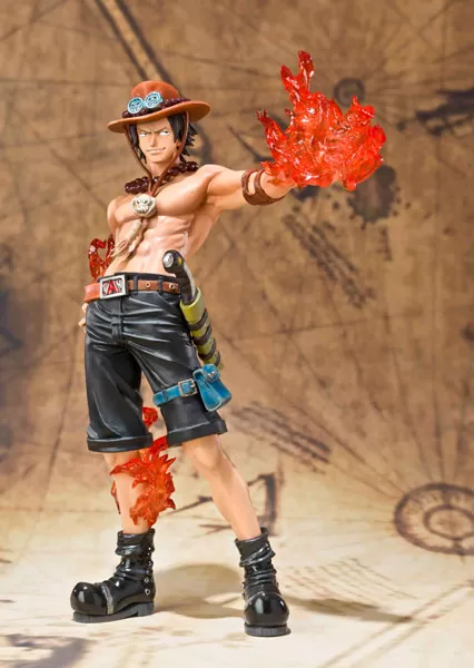 Figure One Piece Figuarts Zero Portgas D Ace Bandai 14cm