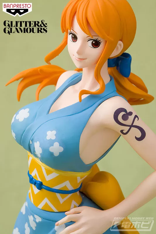 Figure One Piece GLITTER  GLAMOURS Nami Wanokuni Style Bandai Spirits 25cm