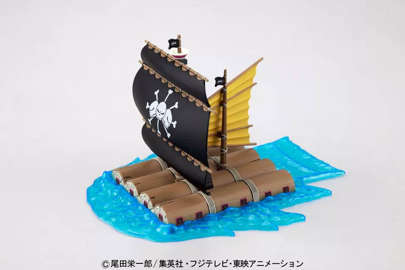 Figure One Piece Grand Ship Collection Marshall D Teach Pirate Ship Bandai 9cm