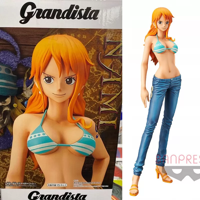 Figure One Piece Grandista The Grandline Lady Nami Bandai Spirits 28cm