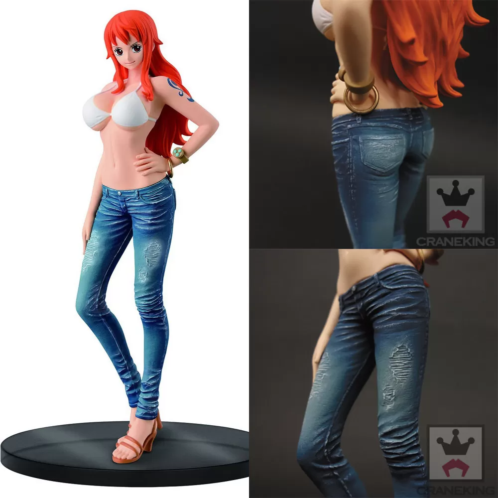 Figure One Piece JEANS FREAK Vol2 Nami Color A Banpresto 16cm