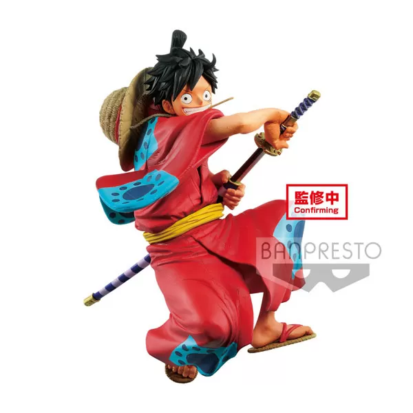 Figure One Piece King of Artist Monkey D Luffy Wano Kuni Ver Banpresto 20cm