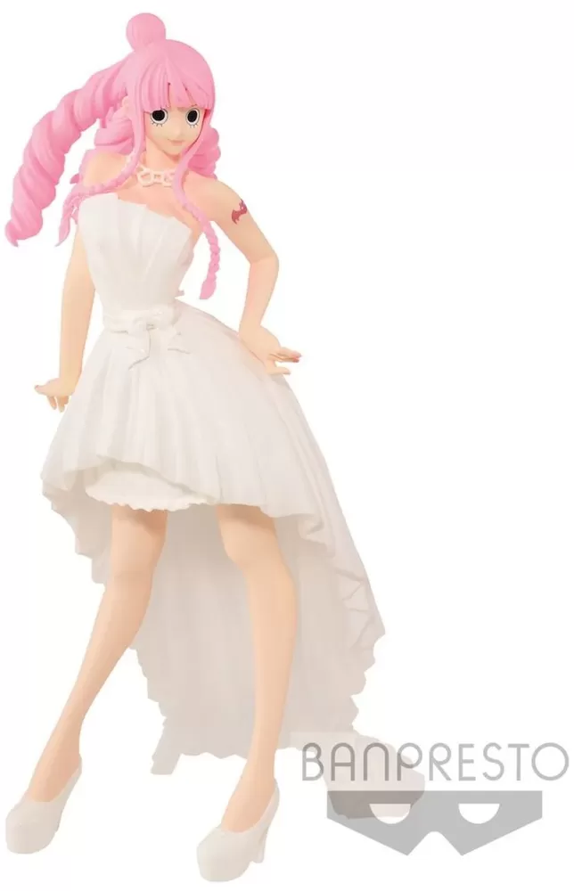 Figure One Piece Lady Edge Wedding Perona White Ver Banpresto 22cm