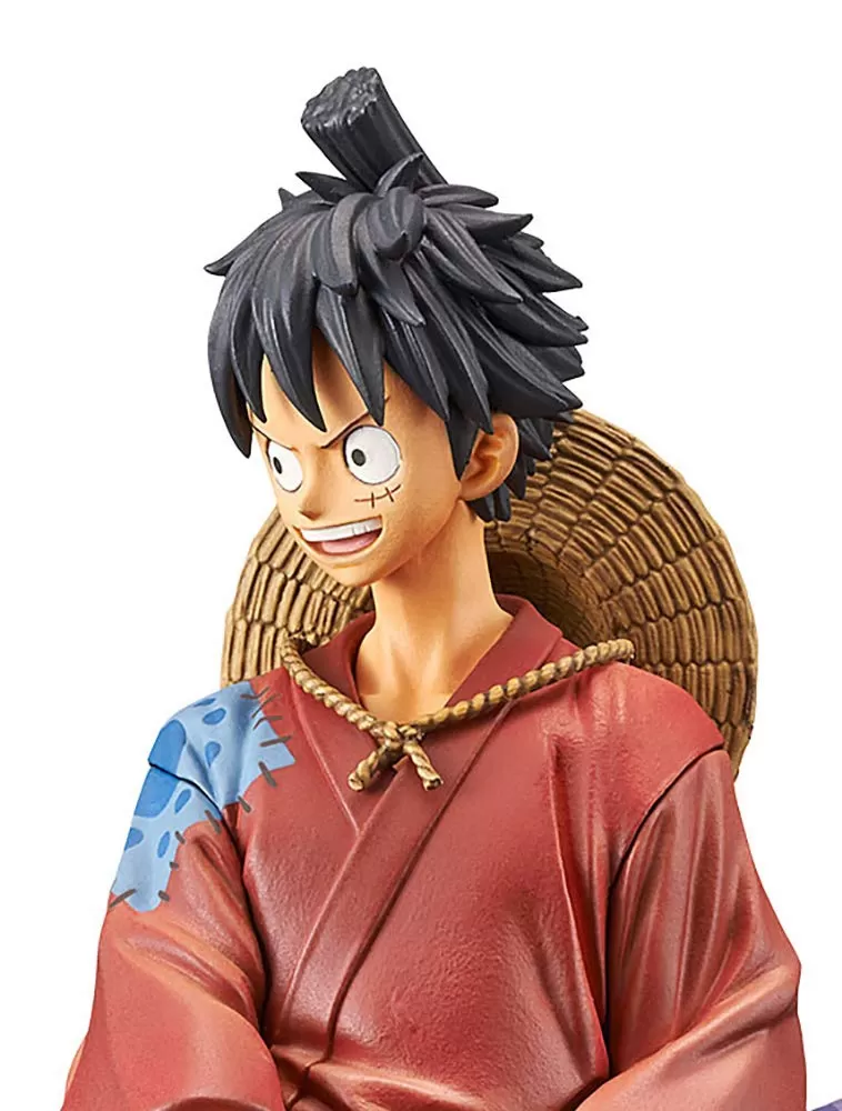 Figure One Piece The Grandline Men Wano Kuni Vol1 Monkey D Luffy Bandai Spirits 16cm