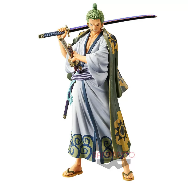 Figure One Piece The Grandline Men Wano Kuni Vol2 Roronoa Zoro Bandai Spirits 17cm