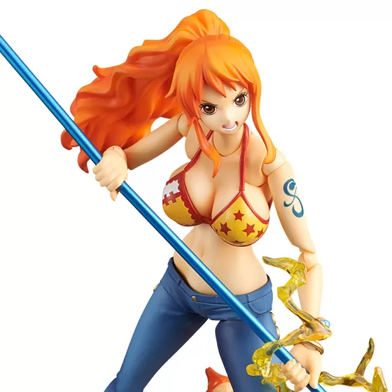 Figure One Piece Variable Action Heroes Nami Punk Hazard Ver MegaHouse 17cm