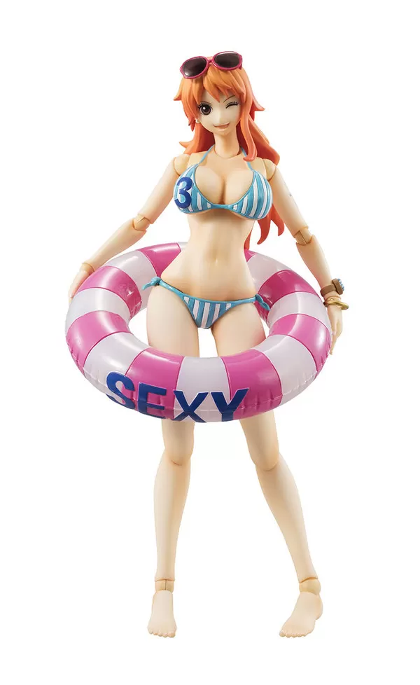 Figure One Piece Variable Action Heroes Nami Summer Ver MegaHouse 16cm