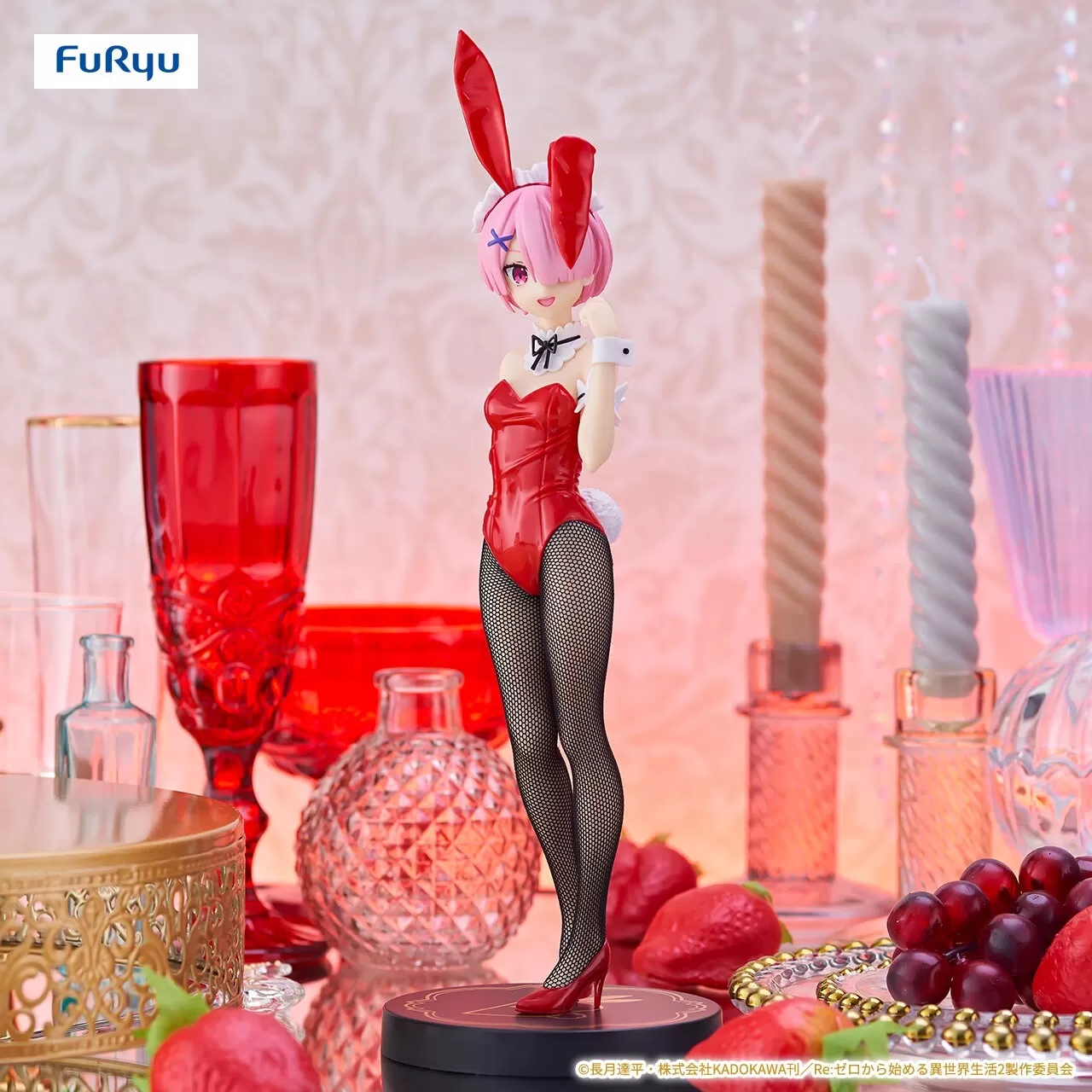 Figure Re:Zero BiCute Bunnies Ram Red Color ver. FuRyu 29cm