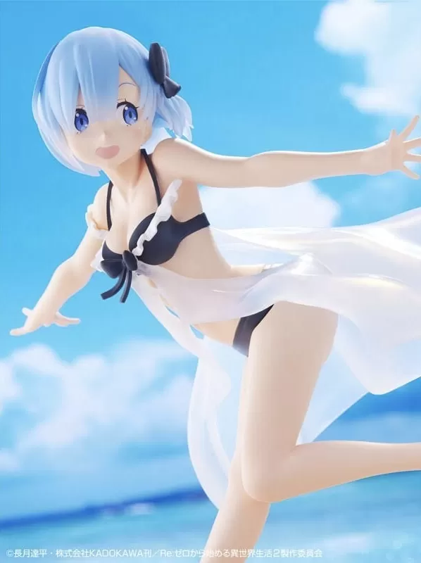 Figure Re:Zero Celestial vivi Rem Bandai Spirits 18cm