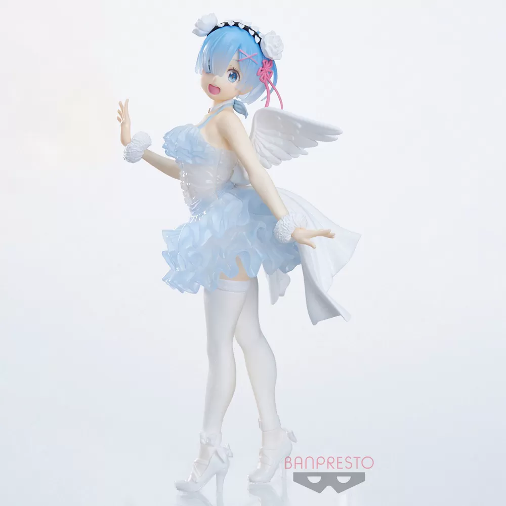 Figure Re:Zero Espresto est Clear  Dressy Rem Bandai Spirits 22cm