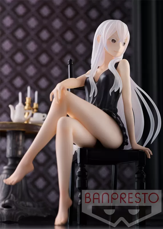 Figure Re:Zero Relax time Echidna Bandai Spirits 21cm