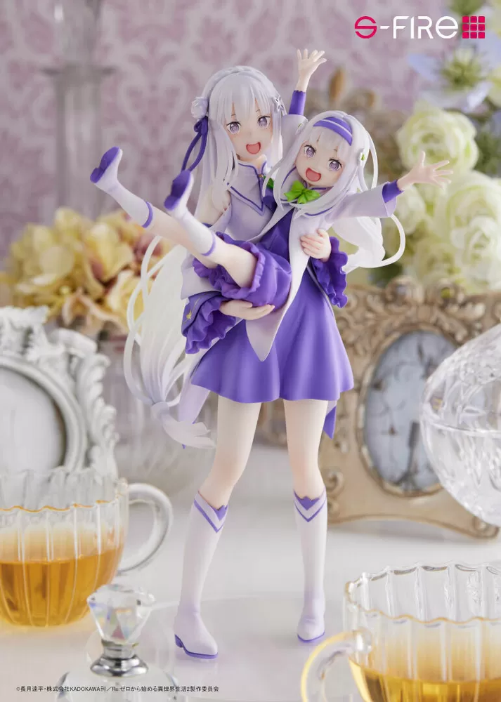 Figure Re:Zero S-Fire Emilia  Childhood Emilia Sega 24cm