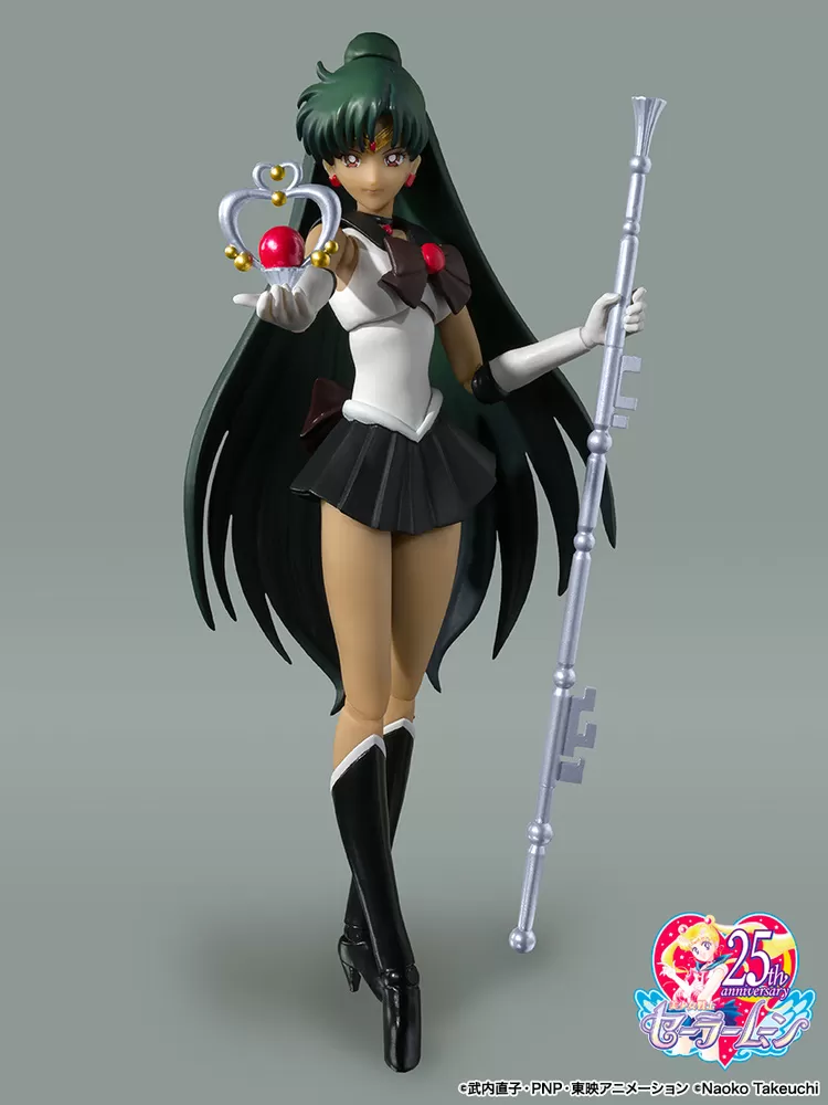 Figure Sailor Moon SHFiguarts Sailor Pluto Animation Color Edition Bandai Spirits 15cm