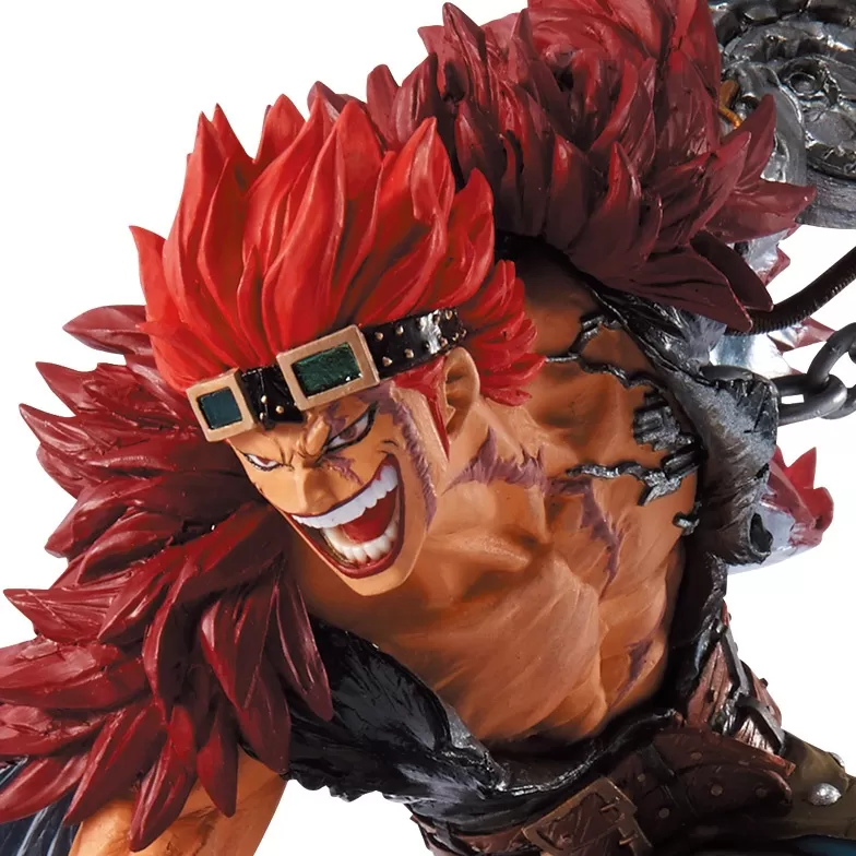 One Piece Figure Colosseum SCultures Zoukeiou Chojho Kessen IV Vol4 Eustass Kid Banpresto 18cm