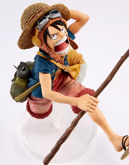 One Piece Figure Colosseum SCultures Zoukeiou Chojho Kessen IV Vol4 Monkey D Luffy Banpresto 16cm