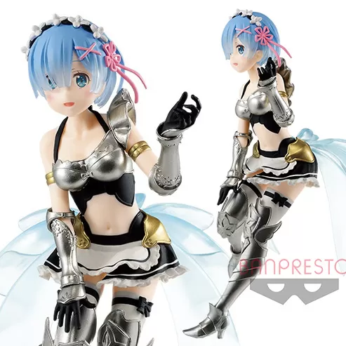 Re:Zero EXQ Figure Rem Vol4 Maid Armor Ver Bandai Spirits 21cm