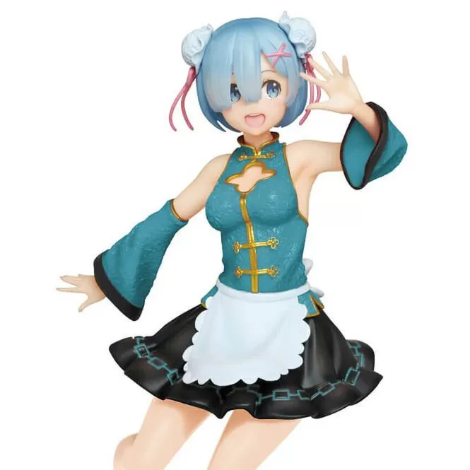 Re:Zero Precious Figure Rem China Maid Renewal Ver Taito 23cm