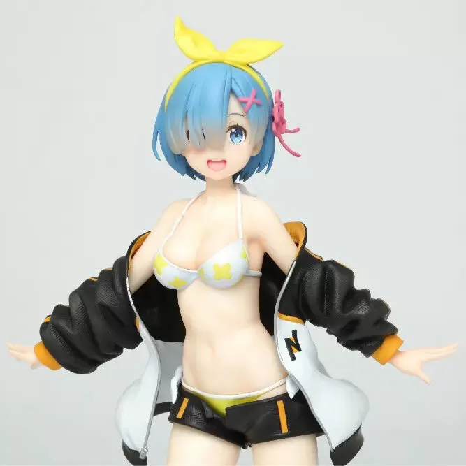 Re:Zero Precious Figure Rem Jumper Swimsuit Ver Taito 23cm