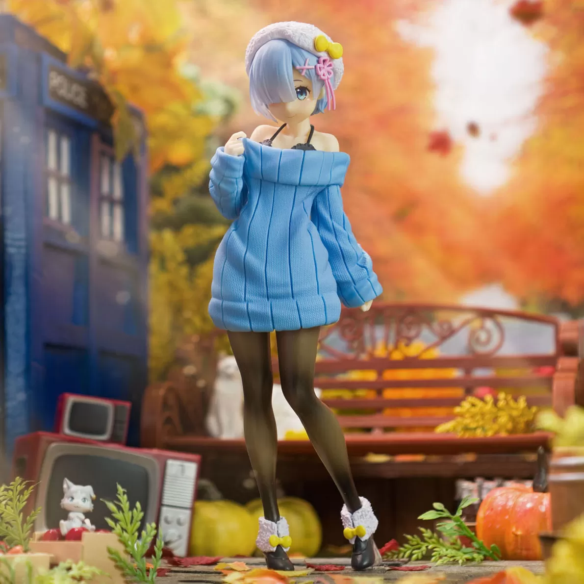 Re:Zero Precious Figure Rem Knit Dress Ver Taito 23cm