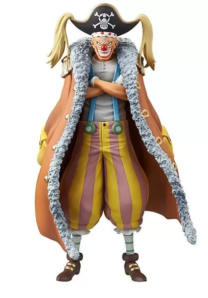 The Grandline Men DXF Figure One Piece Stampede Vol6 Buggy Bandai Spirits 17cm
