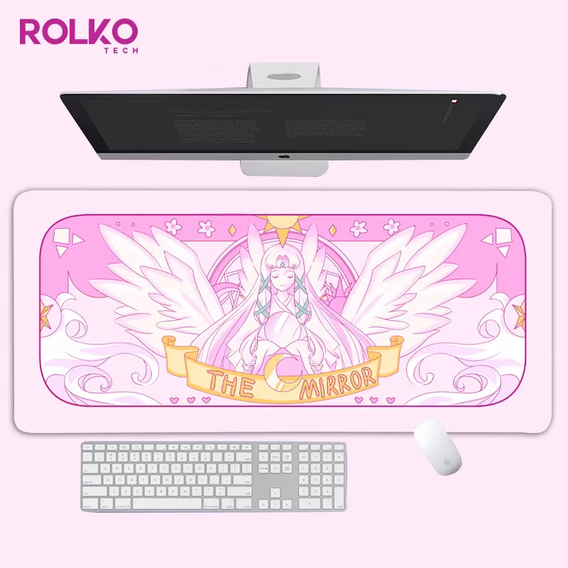 Mousepad Sakura Cardcaptor Estampa Anime Super Cute Grante 80x30cm