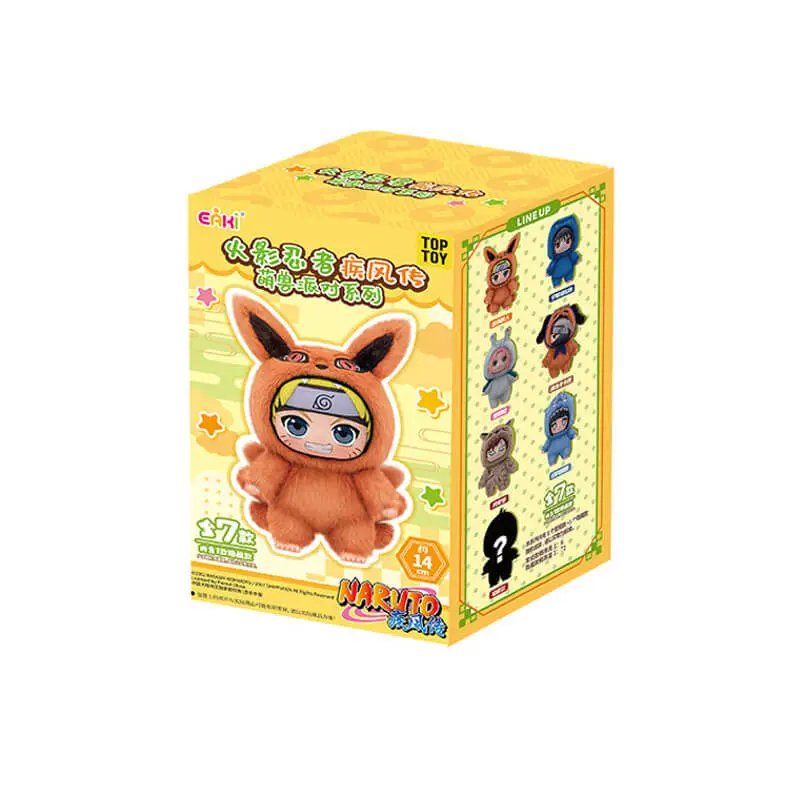 Pelúcia Naruto Shippuuden Cute Beast Party Plush Mascot Vol. 1 (EAKI, Top Toy) 1 Caixa Aleatória Pelúcia Naruto Shippuuden Cute Beast Party Plush Mascot Vol. 1 (EAKI, Top Toy) 1 Caixa Aleatória